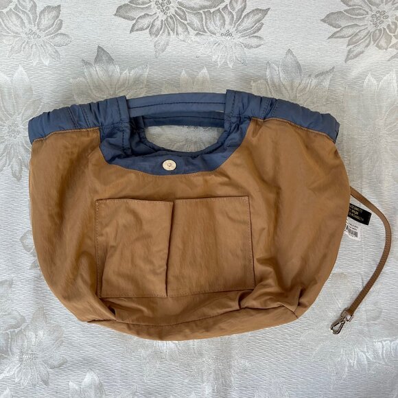 Vince Camuto Harlo Tote Pouchy Purse Handbag Crossbody Blue - Picture 9 of 16